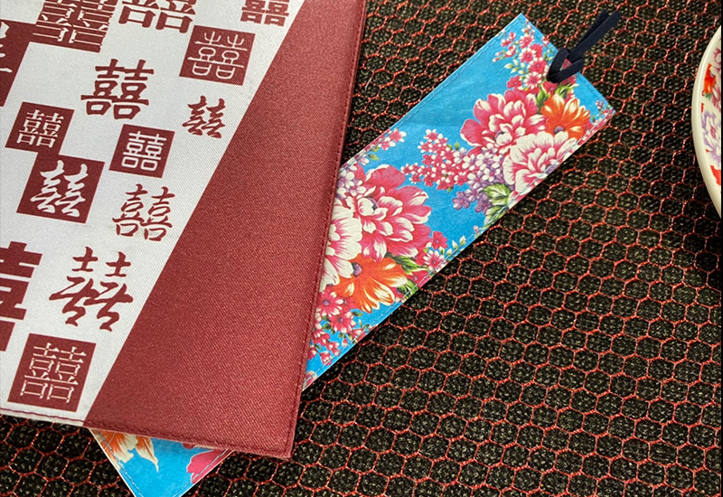 台灣花布書籤